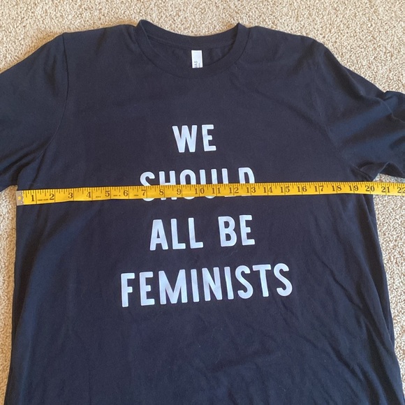 NWOT Etsy We Should All Be Feminists Tee - Picture 3 of 9